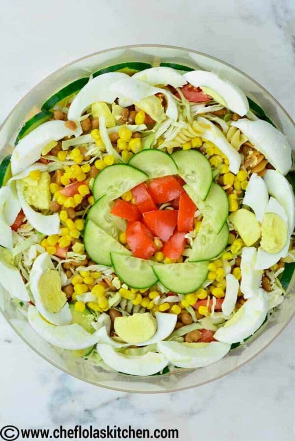 A Plate of Salad